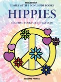 Coloring Book for 4-5 Year Olds (Hippies)