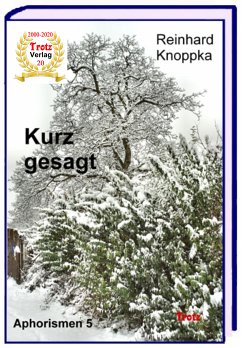 kurz gesagt: Aphorismen 5 (eBook, ePUB) - Knoppka, Reinhard