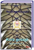 kurz gesagt: Aphorismen 4 (eBook, ePUB)