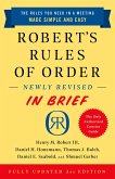 Robert's Rules of Order Newly Revised In Brief, 3rd edition (eBook, ePUB)