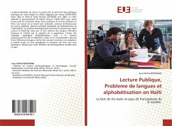 Lecture Publique, Probleme de langues et alphabétisation en Haïti - BERTRAND, Jean Wilfrid