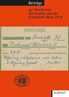 Cover Beiträge zur Geschichte Dortmunds und der Grafschaft Mark 2019