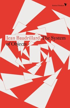The System of Objects (eBook, ePUB) - Baudrillard, Jean
