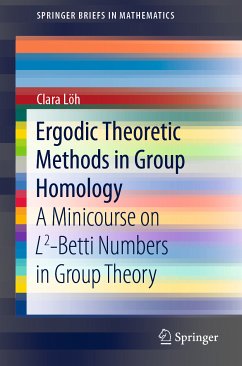 Ergodic Theoretic Methods in Group Homology (eBook, PDF) - Löh, Clara