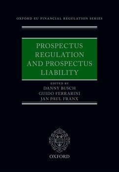 Prospectus Regulation and Prospectus Liability (eBook, ePUB)