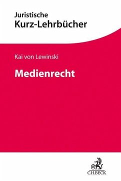 Medienrecht - Lewinski, Kai von
