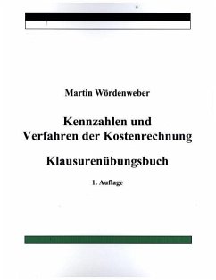 Cover Kennzahlen und Verfahren der Kostenrechnung