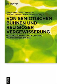 Von semiotischen Bühnen und religiöser Vergewisserung (eBook, ePUB)