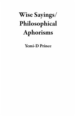 Cover Wise Sayings/Philosophical Aphorisms (eBook, ePUB)