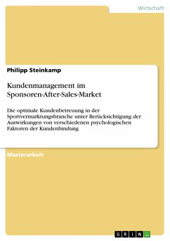 Kundenmanagement im Sponsoren-After-Sales-Market (eBook, PDF) - Steinkamp, Philipp