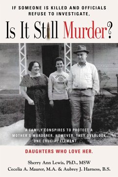 If Someone Is Killed and the Officials Refuse to Investigate, Is It Still Murder? - Lewis Msw, Sherry Ann, PhD; Maurer Ma, Cecelia a; Harness Bs, Aubrey J