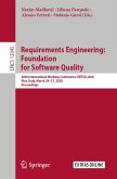 Requirements Engineering: Foundation for Software Quality (eBook, PDF)