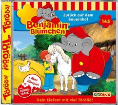 Zurück auf dem Bauernhof / Benjamin Blümchen Bd.145 (CD)