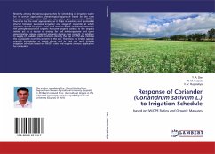 Response of Coriander (Coriandrum sativum L.) to Irrigation Schedule