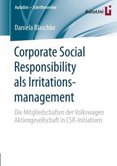 Corporate Social Responsibility als Irritationsmanagement - Blaschke, Daniela