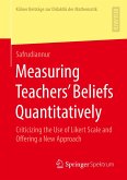 Measuring Teachers¿ Beliefs Quantitatively