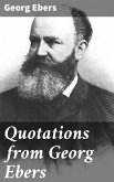 Quotations from Georg Ebers (eBook, ePUB)