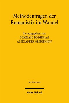 Methodenfragen der Romanistik im Wandel (eBook, PDF)