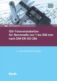 ISO-Toleranztabellen für Nennmaße von 1 bis 500 mm nach DIN EN ISO 286 (eBook, PDF)