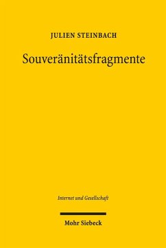 Souveränitätsfragmente (eBook, PDF) - Steinbach, Julien