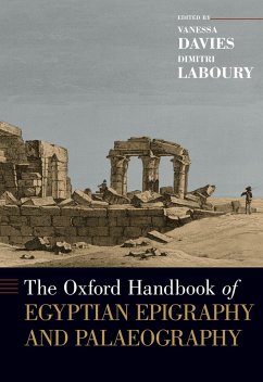 Cover The Oxford Handbook of Egyptian Epigraphy and Palaeography (eBook, ePUB)