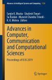 Advances in Computer, Communication and Computational Sciences Advances in Computer, Communication and Computational Sciences