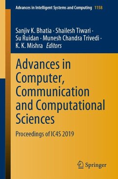 Cover Advances in Computer, Communication and Computational Sciences