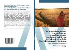 Die Auswirkungen des Programms zur Unterstützung der landwirtschaftlichen Betriebsmittel auf die Diversifizierung der Kulturen - Mangaba, Darlington Arnold