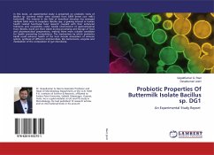 Probiotic Properties Of Buttermilk Isolate Bacillus sp. DG1