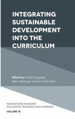 Cover Integrating Sustainable Development into the Curriculum