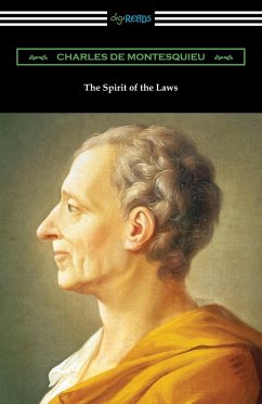 The Spirit of the Laws - Montesquieu, Charles De; Tbd