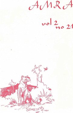 Amra, Vol 2, No 21 (eBook, ePUB) Cover Amra, Vol 2, No 21 (eBook, ePUB)