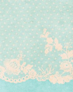 Ivory and Blue Lace Composition Notebook - Large Ruled Notebook - 8x10 Lined Notebook (Softcover Journal / Notebook / Diary) - Blake, Sheba