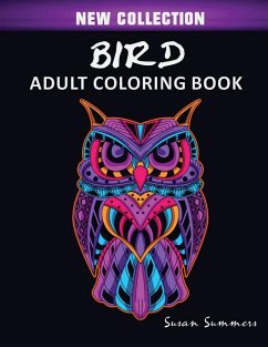 Bird Adult Coloring Book - Summers, Susan