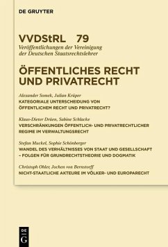 Öffentliches Recht und Privatrecht (eBook, ePUB)