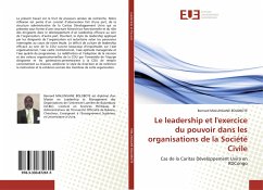 Le leadership et l'exercice du pouvoir dans les organisations de la Société Civile - MALUNGANE BOLOBOTE, Bernard