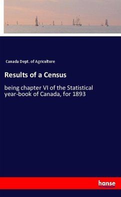 Results of a Census - Canada Dept. of Agriculture