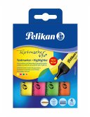 Pelikan Textmarker 490 nachfüllbar, 4er