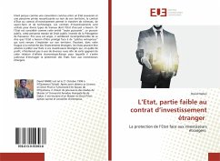 L¿Etat, partie faible au contrat d¿investissement étranger - Naibei, David