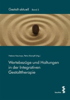 Cover Wertebezüge und Haltungen in der Integrativen Gestalttherapie