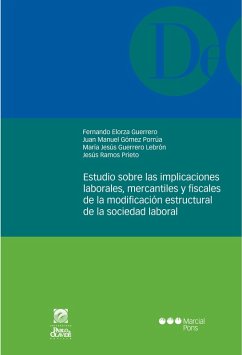 Cover Estudio sobre las implicaciones laborales, mercantiles y fiscales (eBook, PDF)