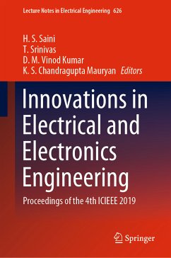 Innovations in Electrical and Electronics Engineering (eBook, PDF)