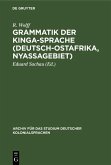 Grammatik der Kinga-Sprache (Deutsch-Ostafrika, Nyassagebiet) (eBook, PDF)
