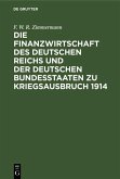 Die Finanzwirtschaft des Deutschen Reichs und der deutschen Bundesstaaten zu Kriegsausbruch 1914 (eBook, PDF)