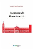 Memoria de Derecho civil (eBook, PDF)