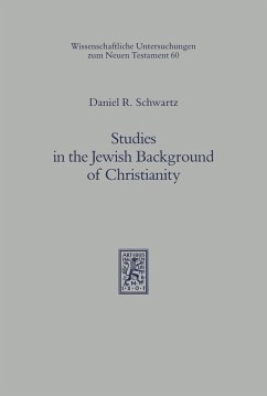 Cover Studies in the Jewish Background of Christianity (eBook, PDF)
