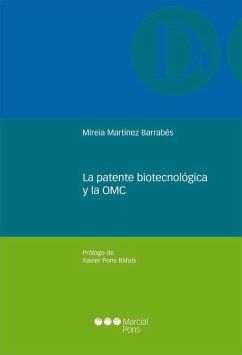 Cover La patente biotecnológica y la OMC (eBook, PDF)