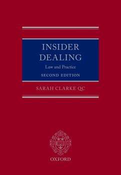 Insider Dealing (eBook, ePUB) - Clarke Qc, Sarah