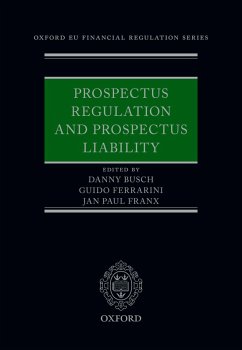 Cover Prospectus Regulation and Prospectus Liability (eBook, PDF)