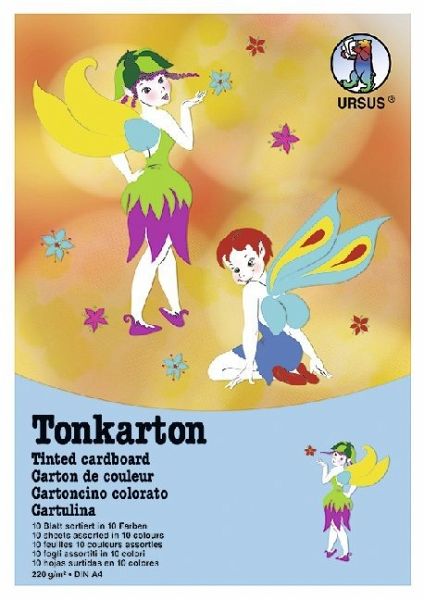 Tonkarton-Block, DIN A4 Tonkarton-Block, DIN A4